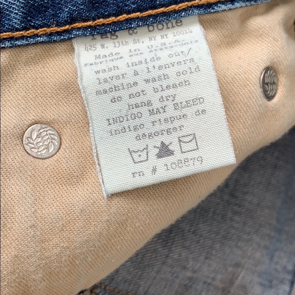 Rag & Bone Jean shorts Size 28 - Picture 6 of 6